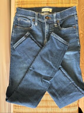 Madewell Dark Blue Skinny Denim Jeans